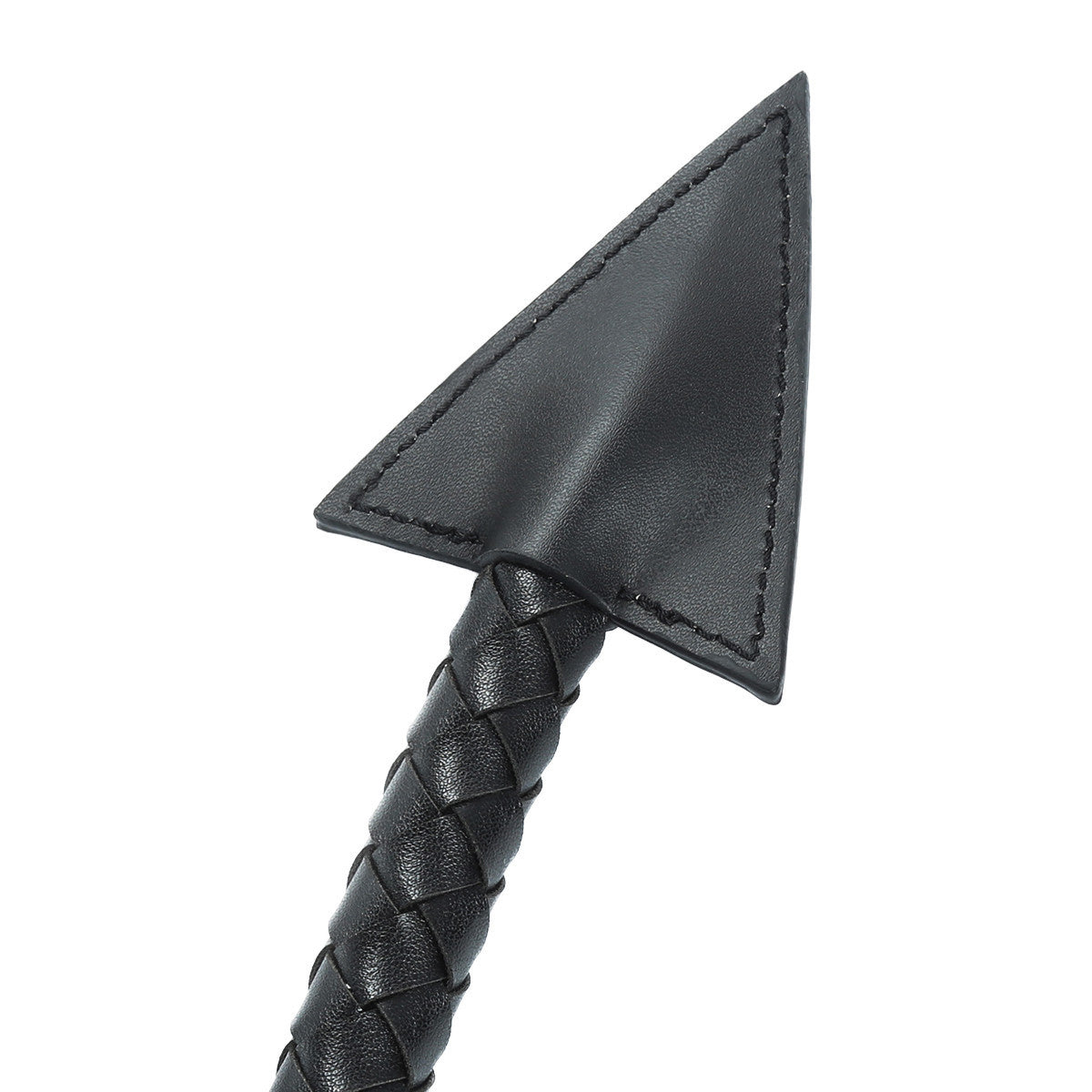 Demon Tail Butt Plug & Braided Flogger Stainless Steel