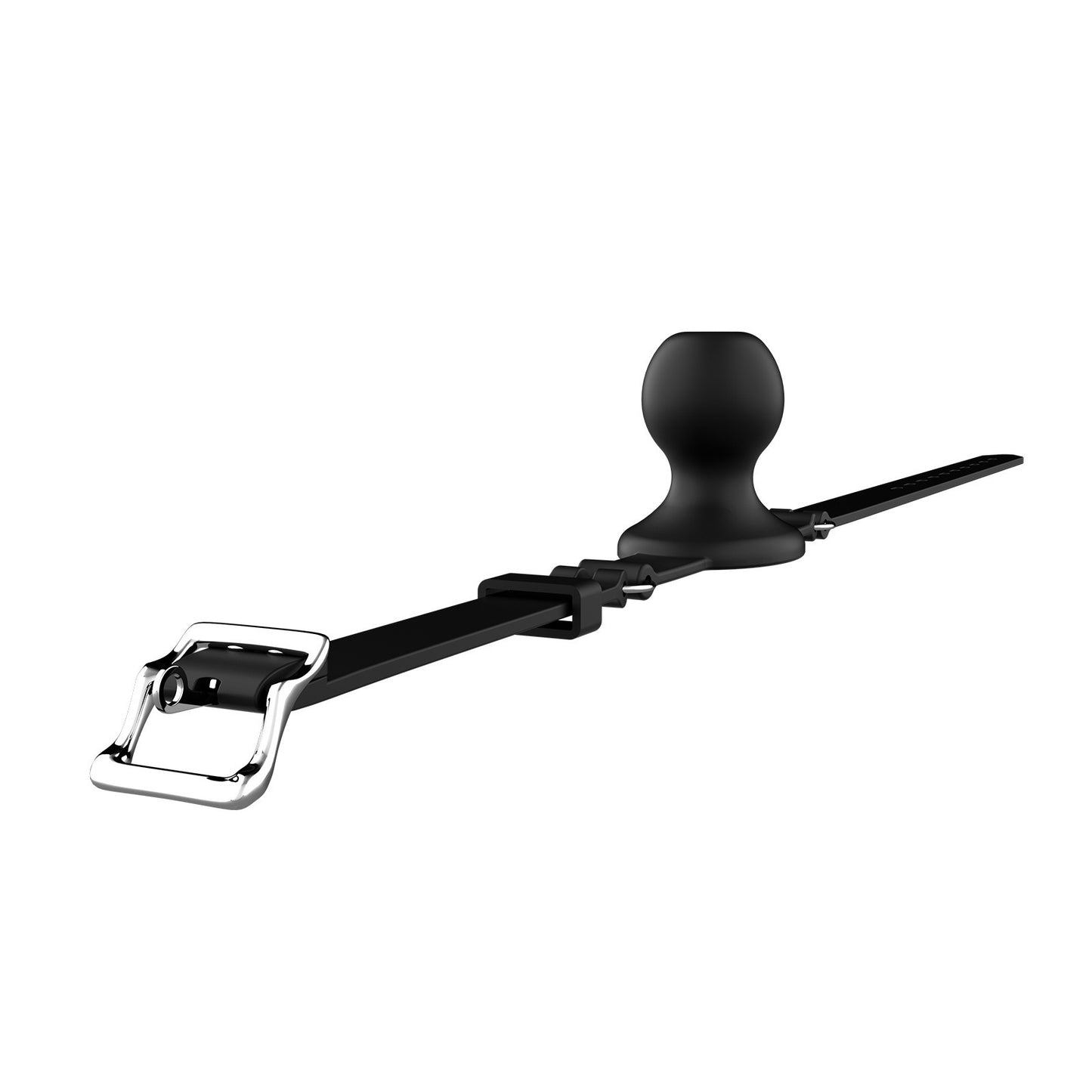 Adjustable Forced Opening-mouth Silicone Gag with Breathing Hole