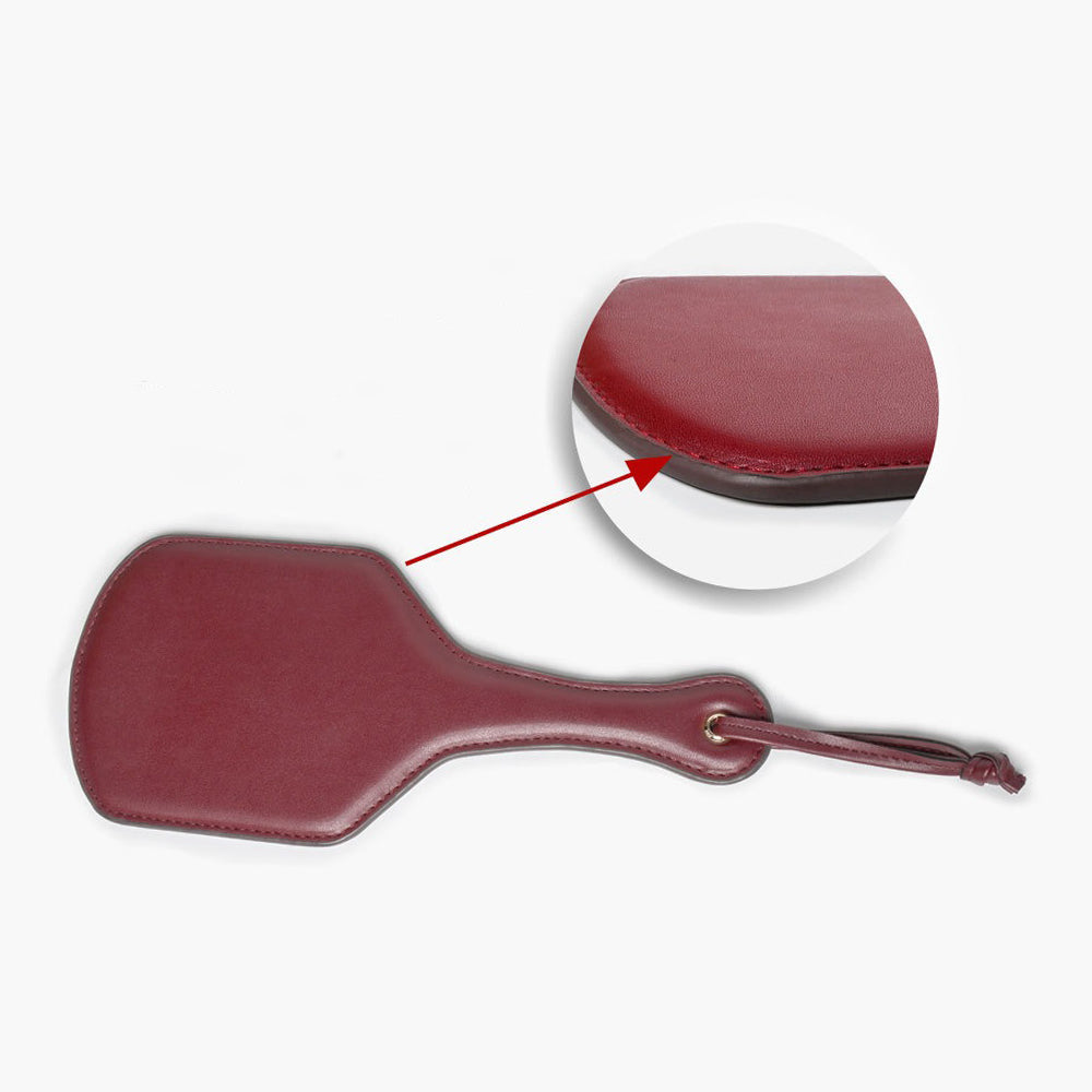 Wine Red Wide BDSM Spanking Paddle