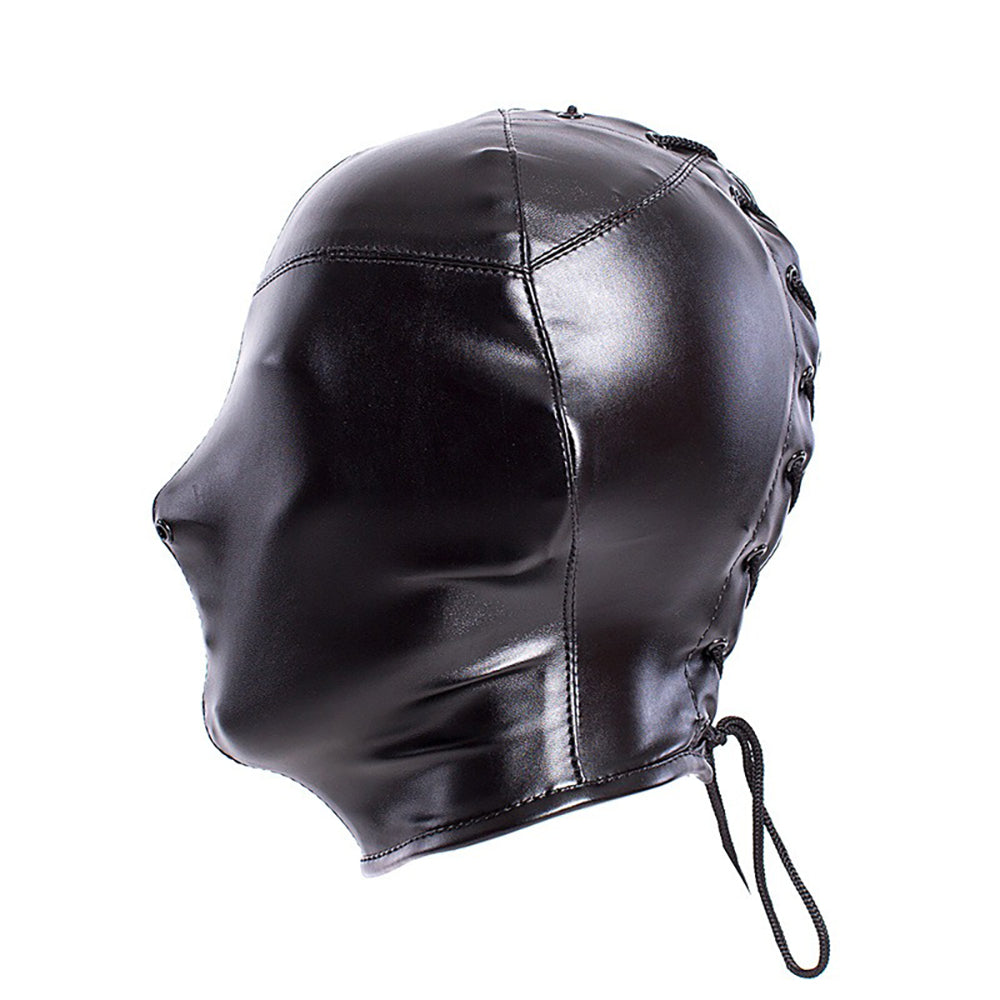 Pet Play Dog Mask with Optional Full Head Mask