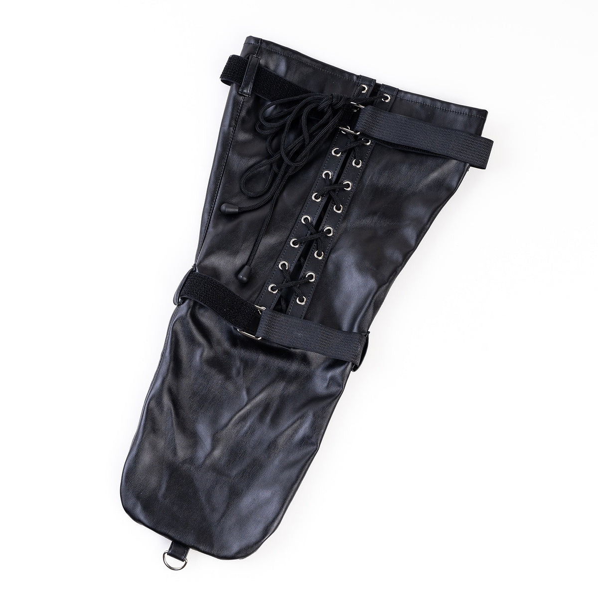 Lace-Up Bondage Foot Binder – Adjustable Calves-to-Toes Restraint
