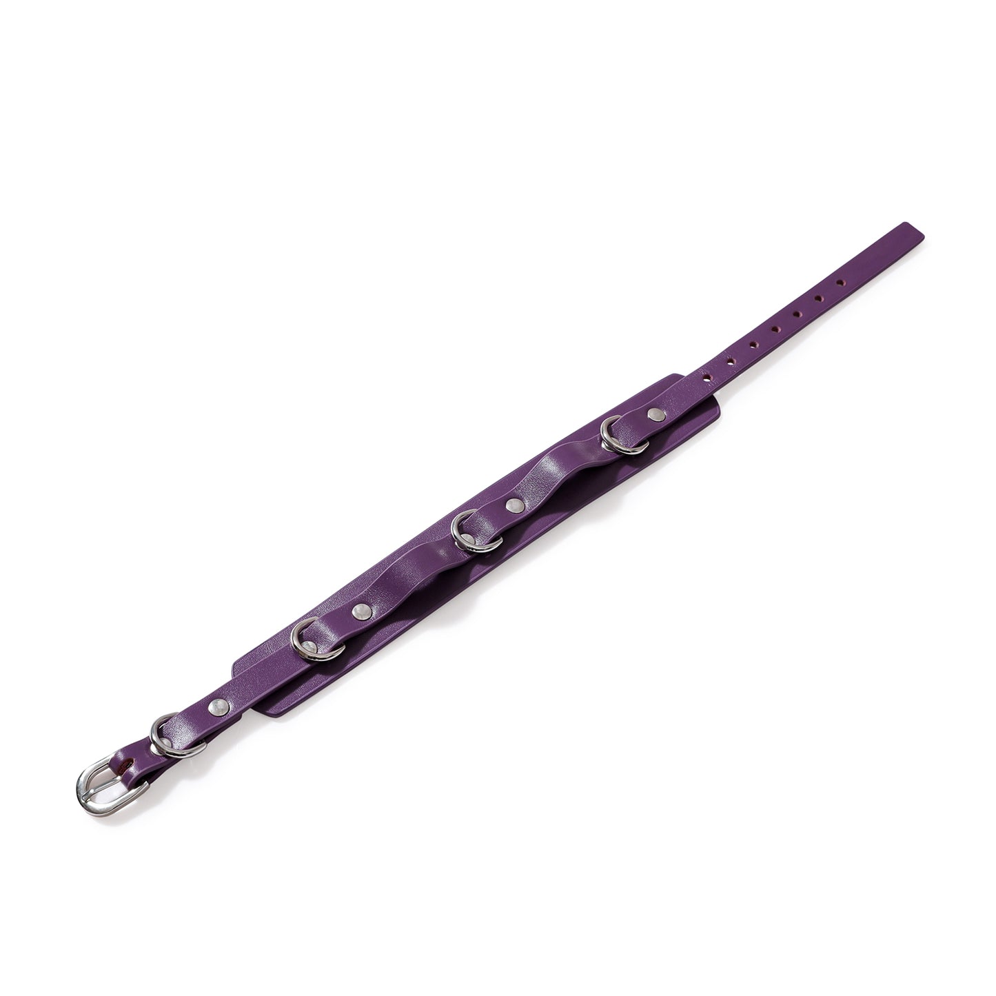 Elegant Slave Purple Complete Restraint Bondage 8-Piece Kit