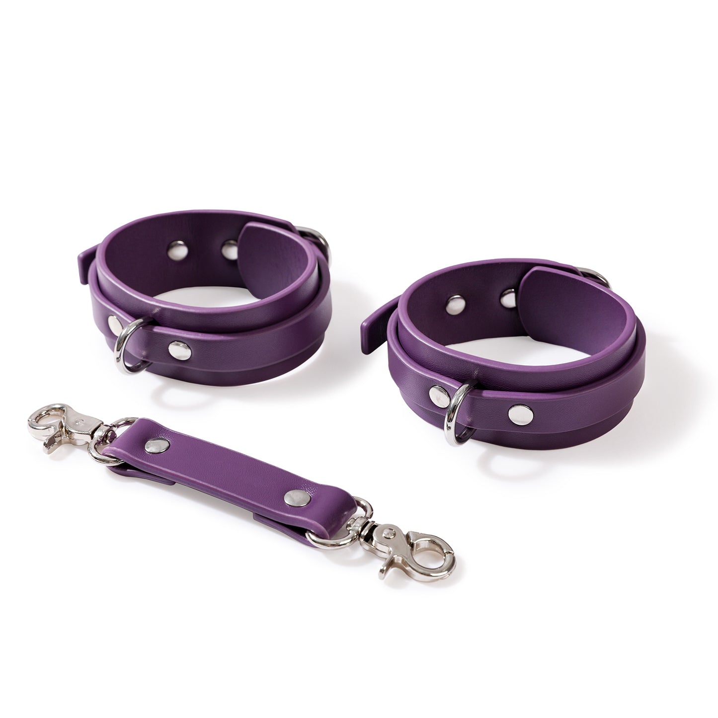 Elegant Slave Purple Complete Restraint Bondage 8-Piece Kit