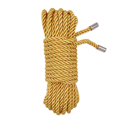 Bright Gold Nylon Shibari Bondage Rope 32Feet