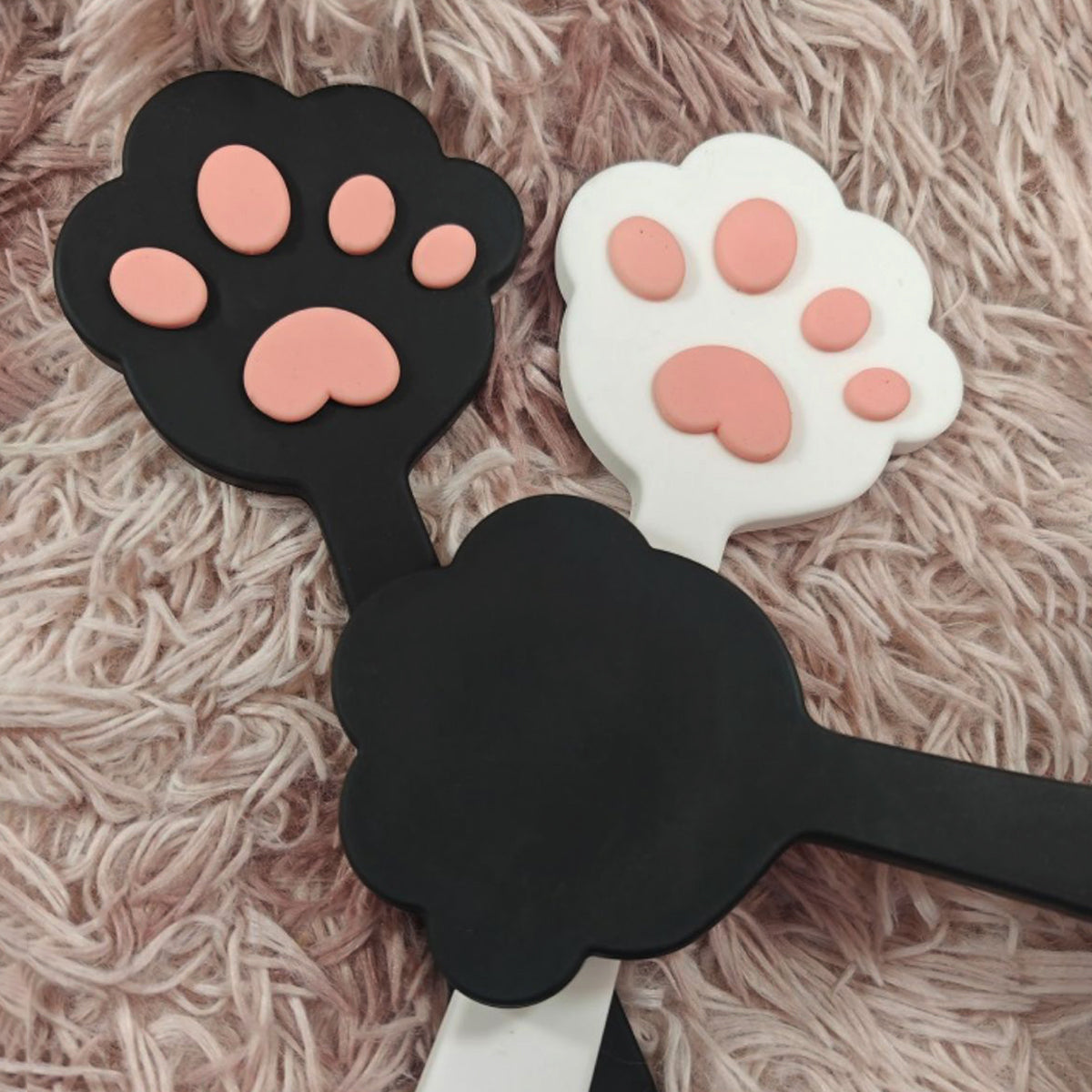 Adorable Cat Paw Silicone Spanking Paddle 3-colors Available