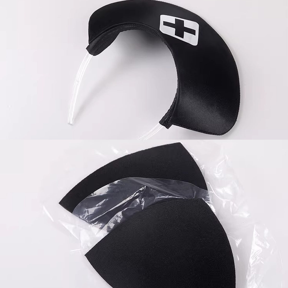 Azur Lane Mogador Dark Nurse High-Leg Bodysuit Cosplay Set with Mask