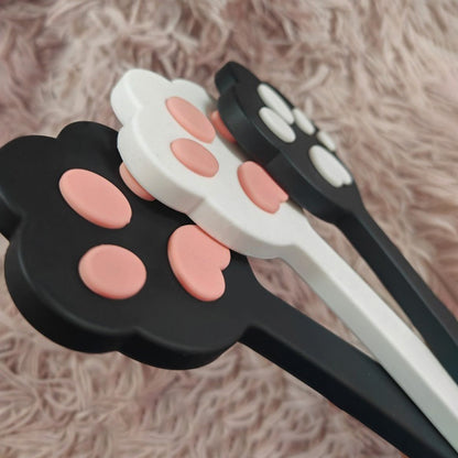 Playful & Punishing! Adorable Cat Paw Silicone Spanking Paddle 2-colors Available