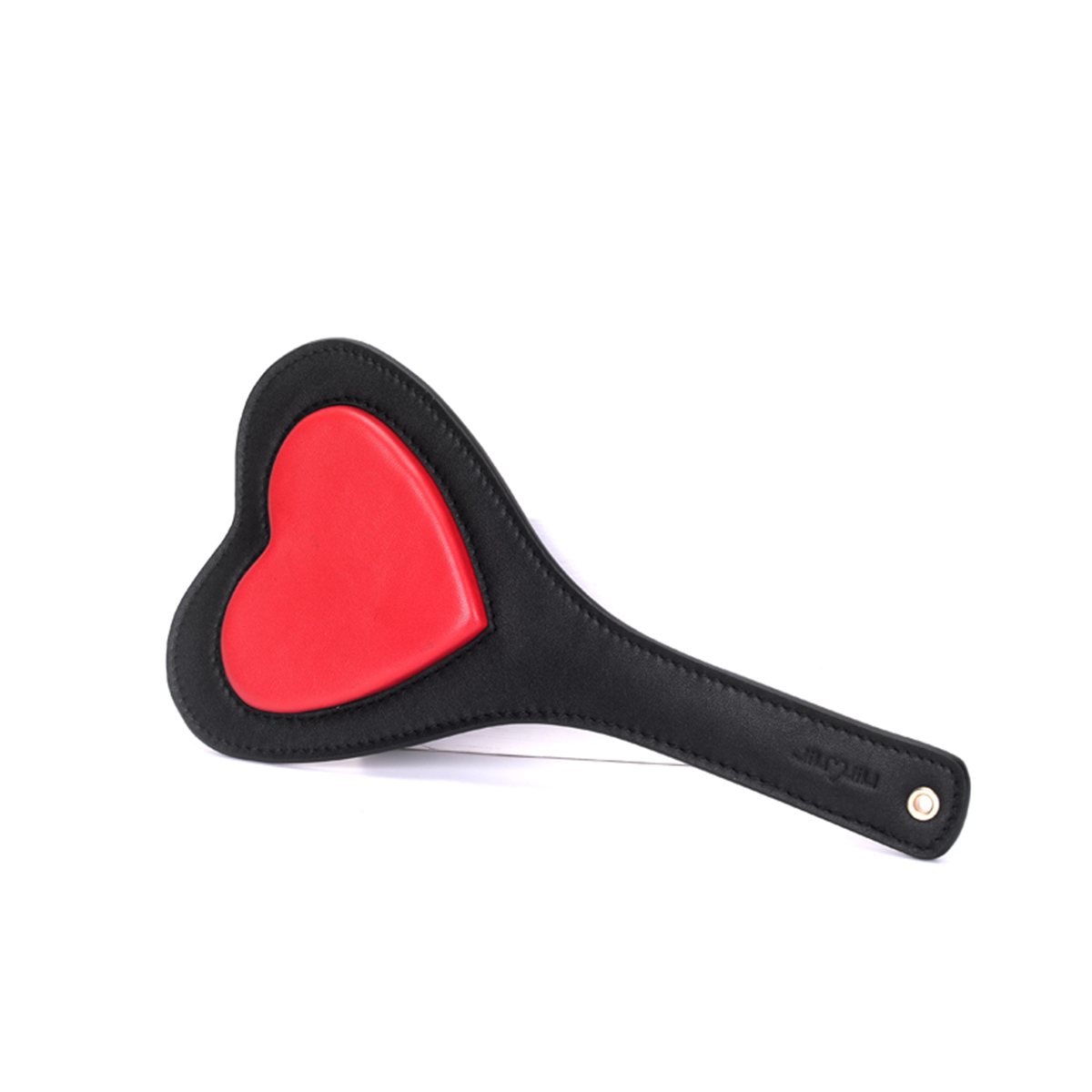 Exciting Peach Heart Genuine Cowhide Leather Spanking Paddle – 3 Colors