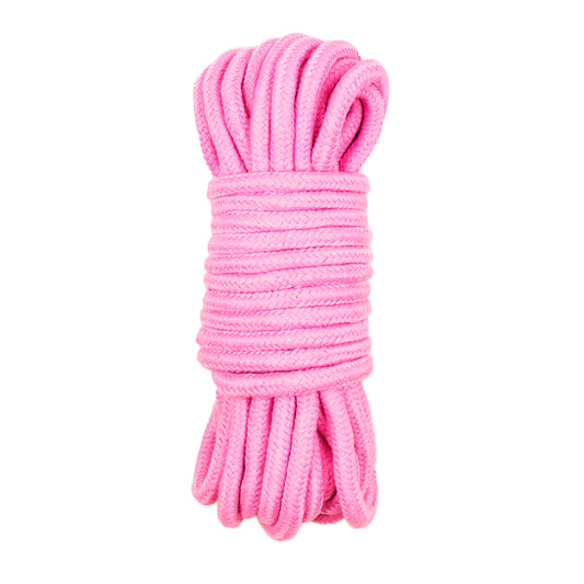 Pink Cotton Shibari Bondage Rope 32Feet