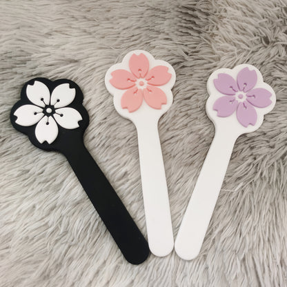 Cute Cherry Blossom Spanking Paddle Silicone