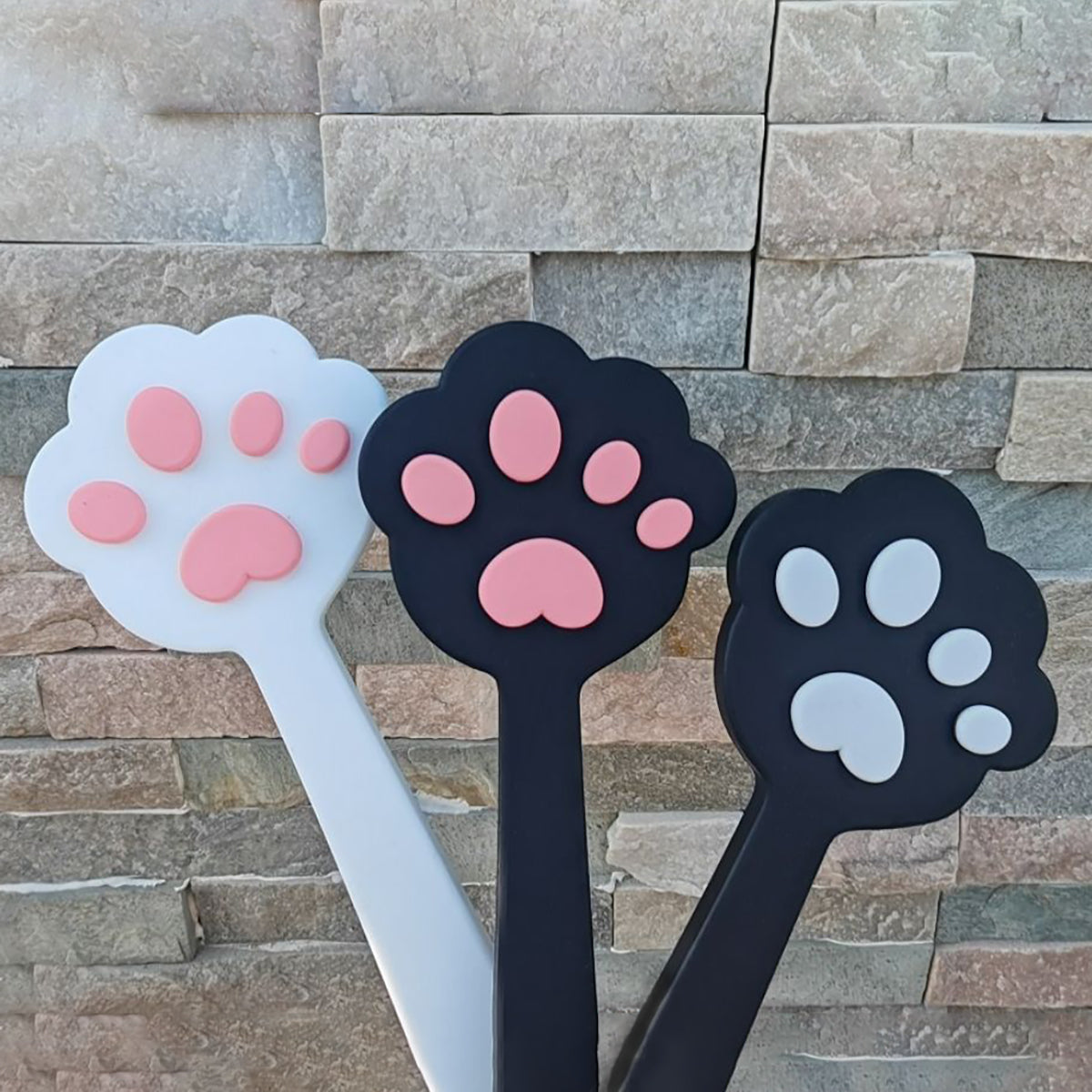 Adorable Cat Paw Silicone Spanking Paddle 3-colors Available