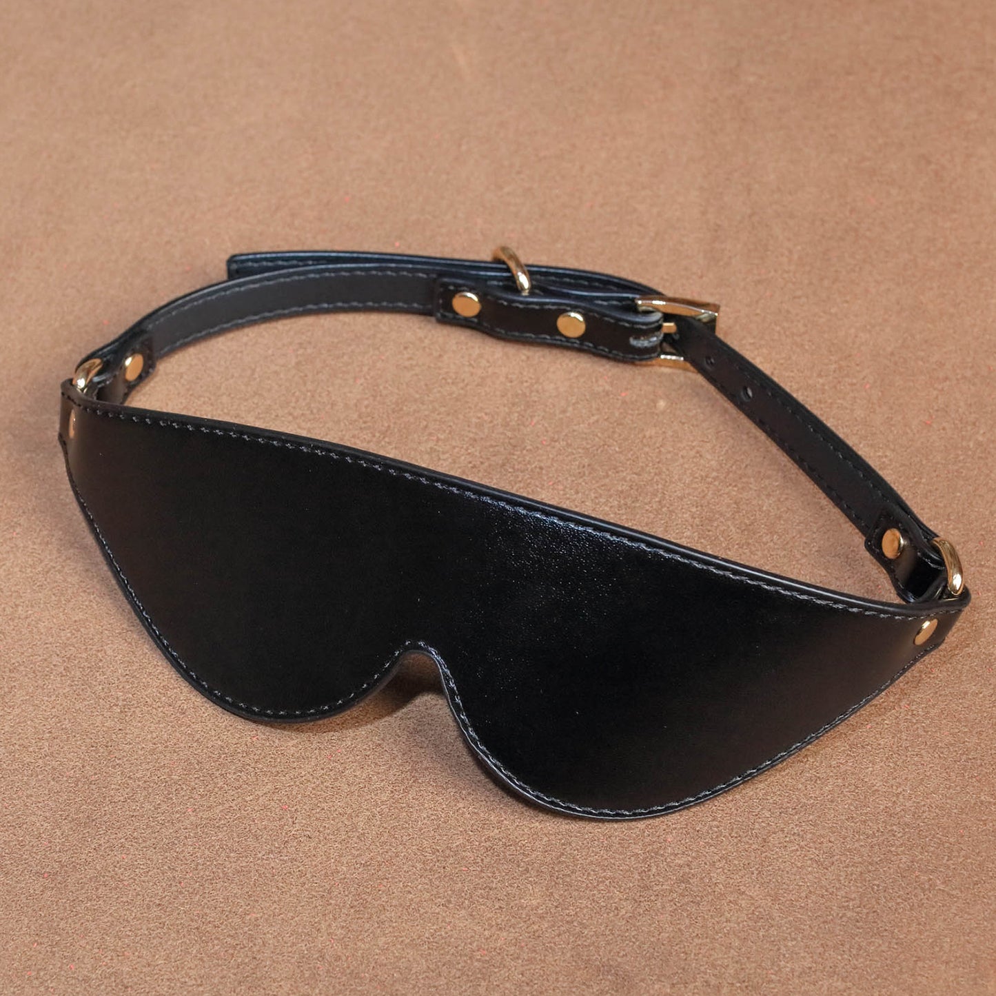 Strict Vegan PU Leather Blindfold 5 Colours