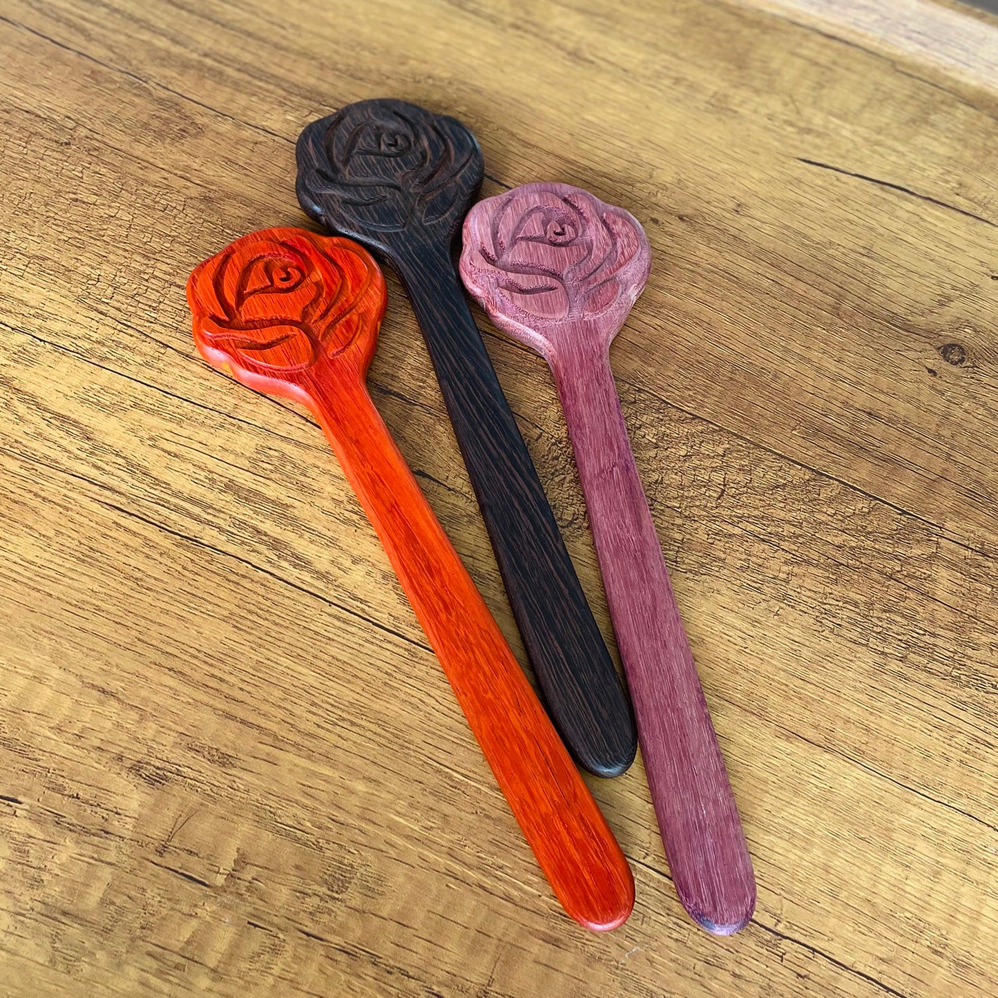 BDSM Rose-shaped Wood Spanking Paddle