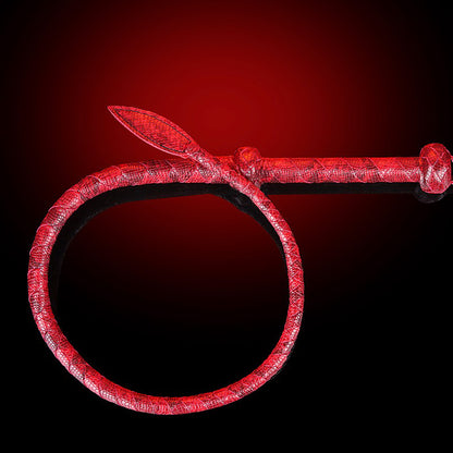 Premium Braided Single-Tail Whip - Precision Impact Play