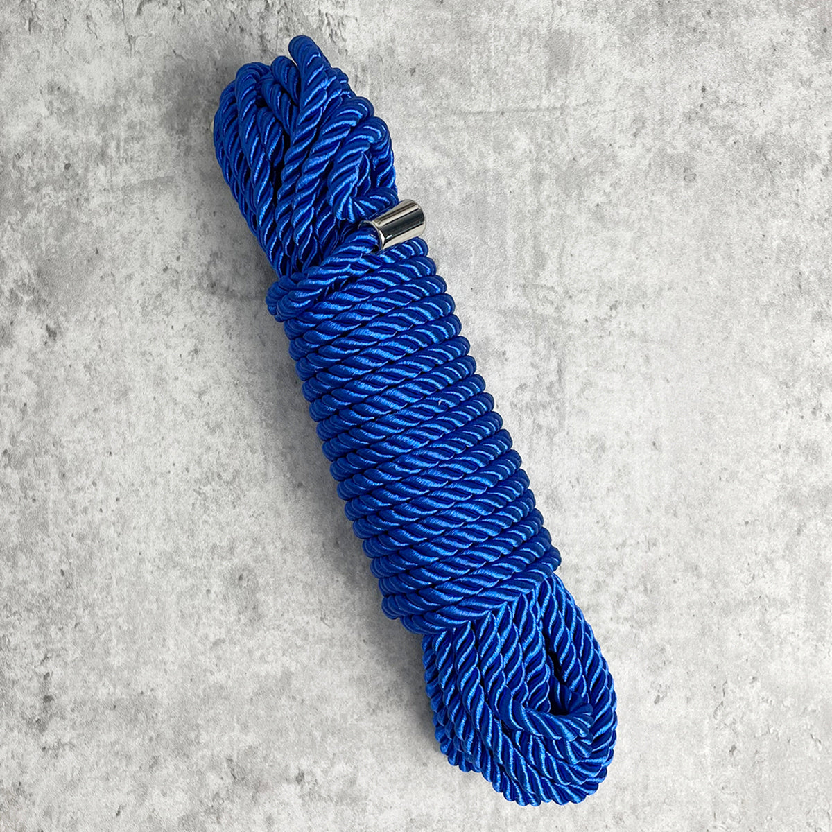 Bright Blue Nylon Shibari Bondage Rope 32Feet