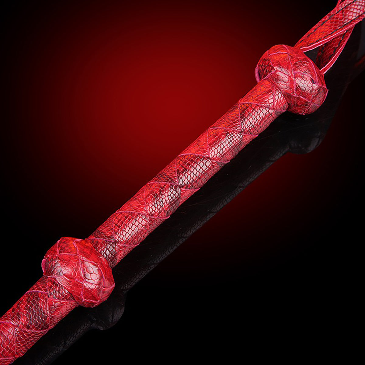 Premium Braided Single-Tail Whip - Precision Impact Play