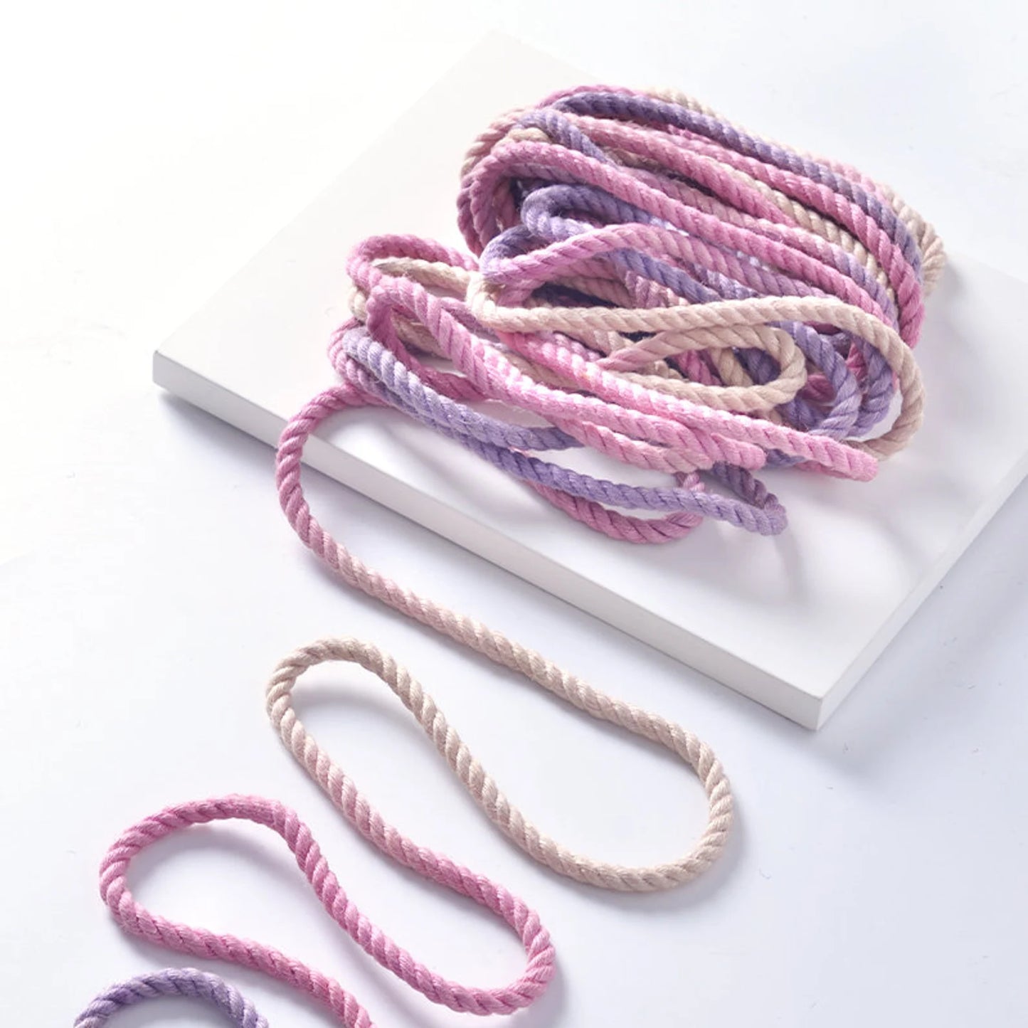 Japanese Natural Jute Shibari Bondage Rope Gradient Purple
