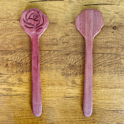 BDSM Rose-shaped Wood Spanking Paddle