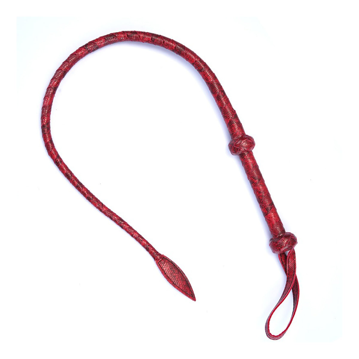 Premium Braided Single-Tail Whip - Precision Impact Play