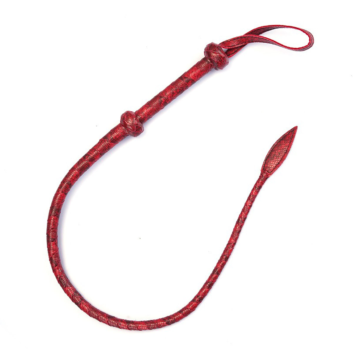 Premium Braided Single-Tail Whip - Precision Impact Play