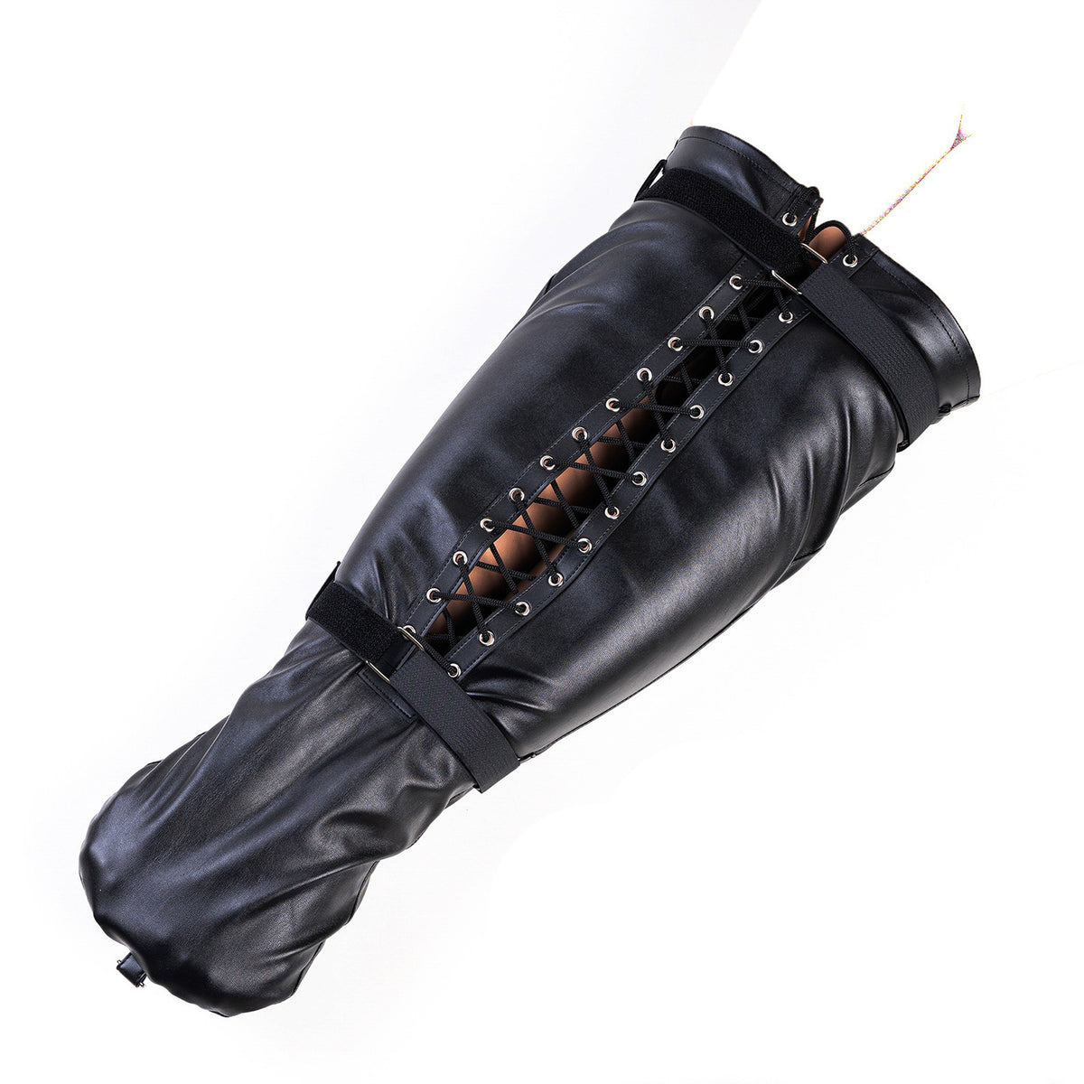 Lace-Up Bondage Foot Binder – Adjustable Calves-to-Toes Restraint