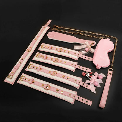 The "Sweet & Sinister" 7-Piece Complete Bondage Starter Kit