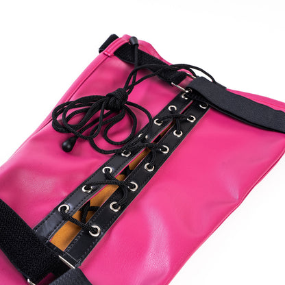 Lace-Up Bondage Foot Binder – Adjustable Calves-to-Toes Restraint
