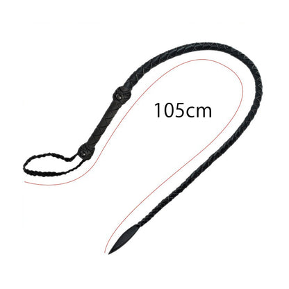 Premium Braided Single-Tail Whip - Precision Impact Play